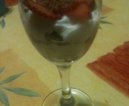 verrine à la fraise et spéculoos