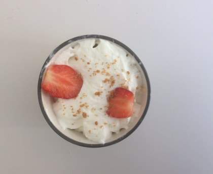 Verrine ananas et spéculoos 