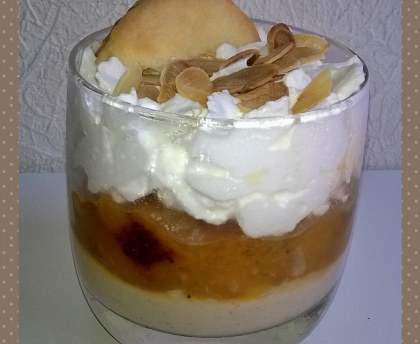 Verrine aux abricots façon arlésienne