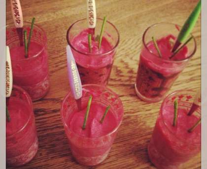 Verrine express betteraves Boursin