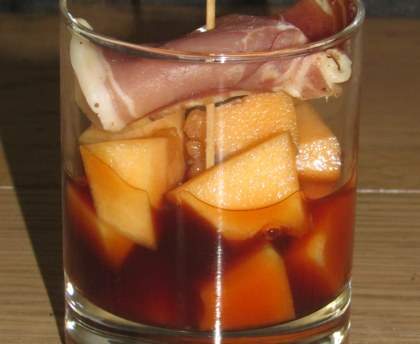 Verrine Melon au Porto