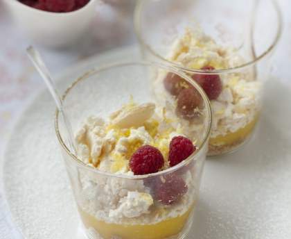 Verrine tarte au citron
