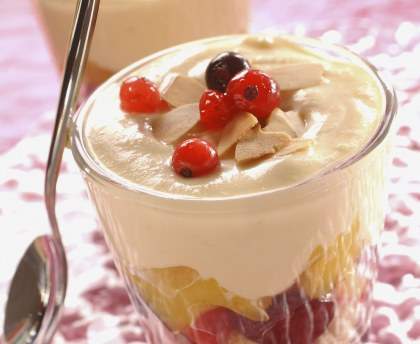 Verrines de fruits d'été