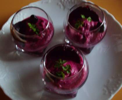 Verrines toutes roses