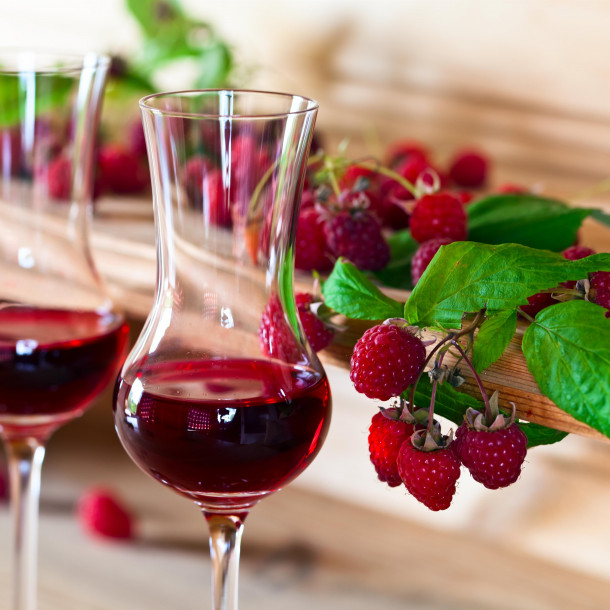 Vin de framboises
