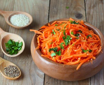 Vinaigrette pour carottes râpées