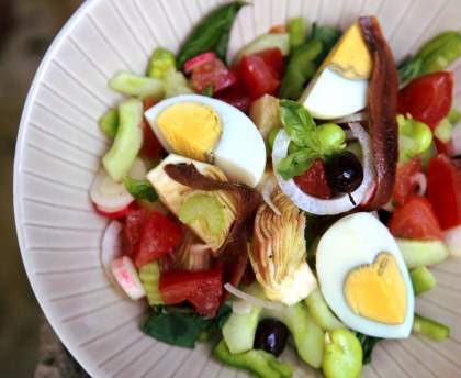 Vraie salade Niçoise