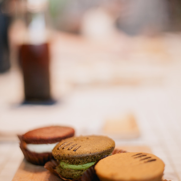 Whoopies aux deux chocolats