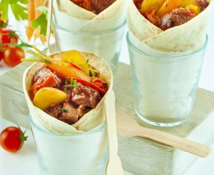 Wrap d'agneau