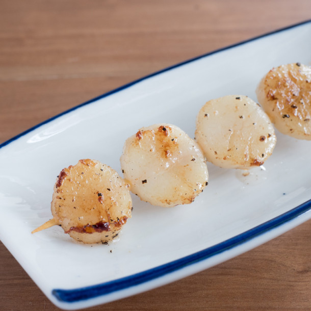 Yakitori de Saint-Jacques