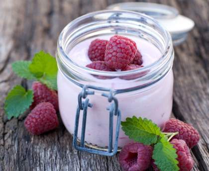 Yaourt framboise