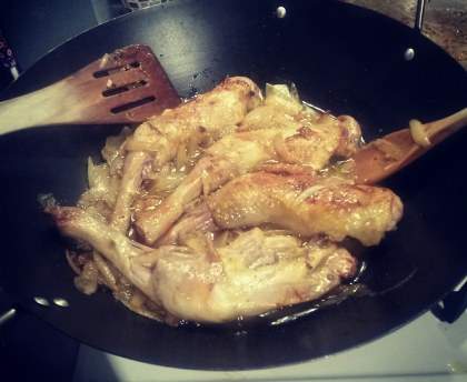 Yassa de poulet (Sénégal)