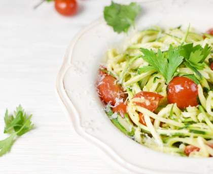Zoodles / spaghetti de courgettes
